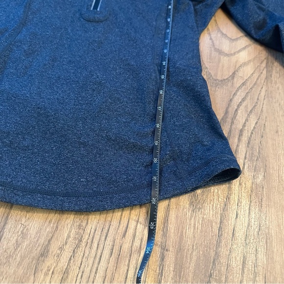 Lululemon 1/4 Quarter Zip Pullover Shirt Size 6 Gray - Picture 10 of 10